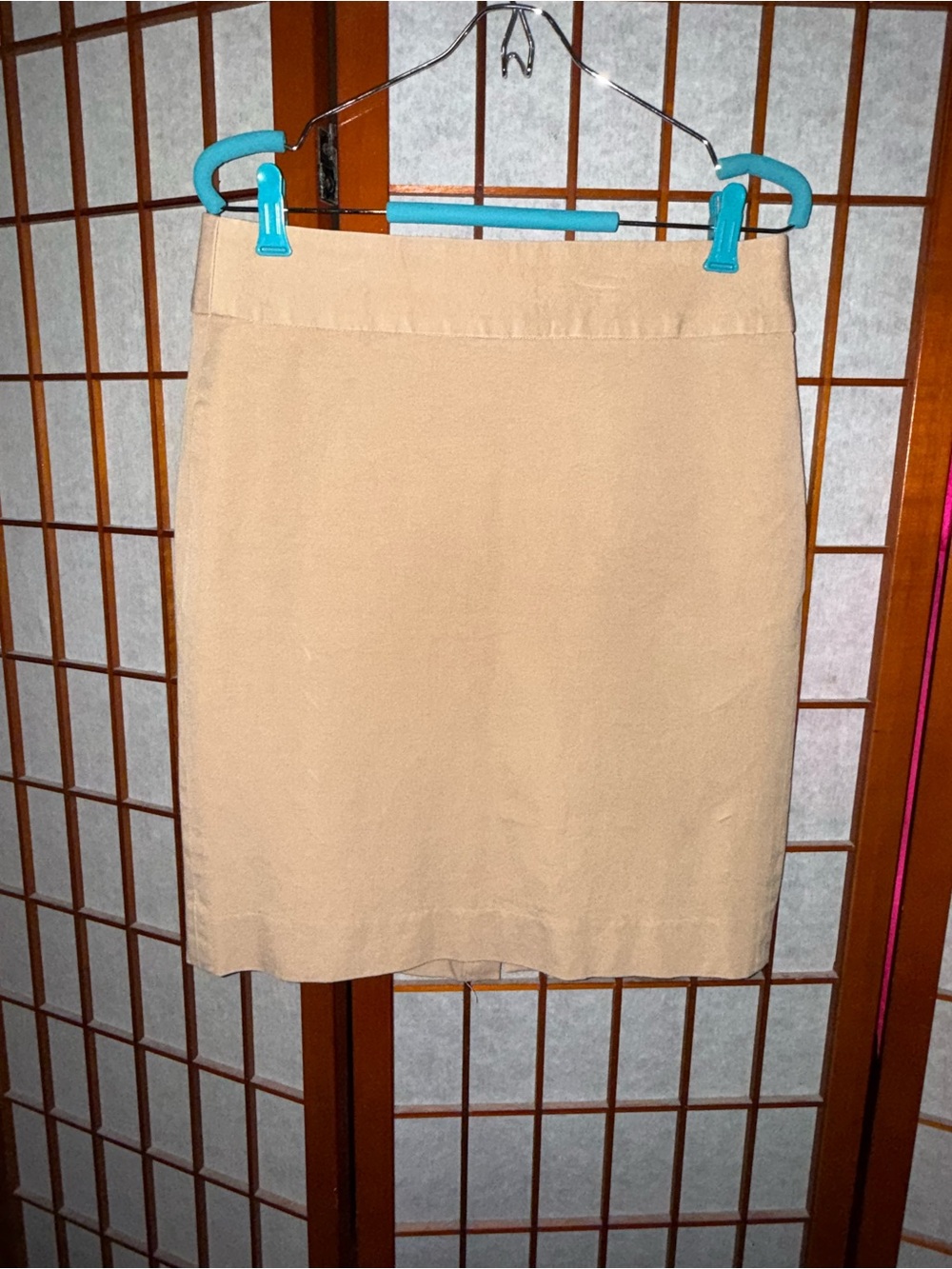 Banana Republic Tan Pencil Skirt Size 10 | Career Classic
